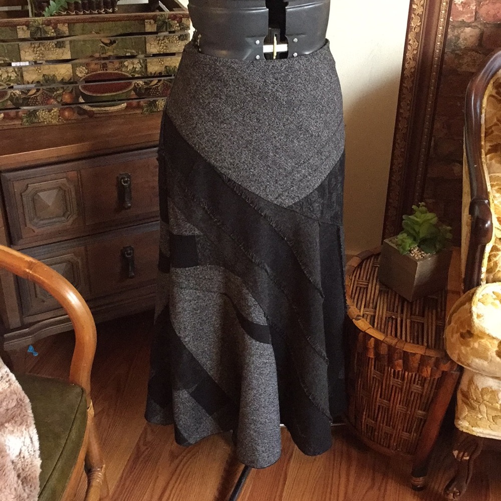 Fun patchwork skirt!